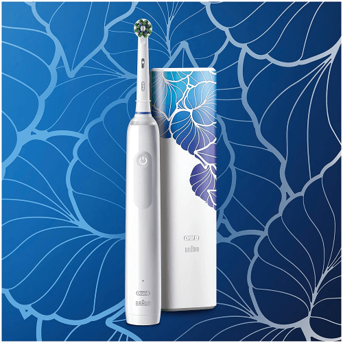 BRAUN ORAL-B RECHARGEABLE ELECTRIC TOOTHBRUSH PRO 3 3500 DESIGN EDITION WHITE (WHITE) BRAUN ORAL-B RECHARGEABLE ELECTRIC TOOTHBRUSH PRO 3 3500 DESIGN EDITION WHITE (WHITE)